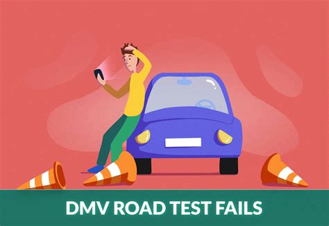 how many fail before hard driving test|dmv test automatic fail.